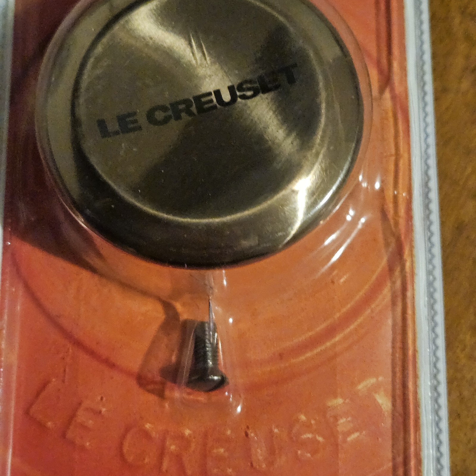 Le Creuset Large Copper Knob Size 2.2″ Brand New in Sealed Pack