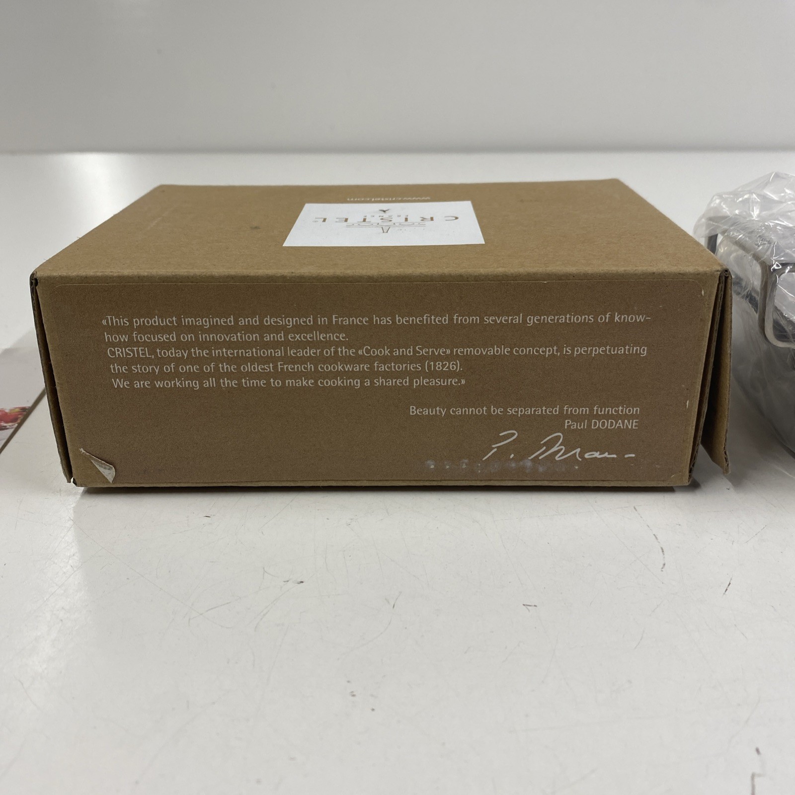 CRISTEL 18/10 Stainless Steel Mini Roasting Pan 3-Ply Roaster 3.9” 10×12 cm NIB