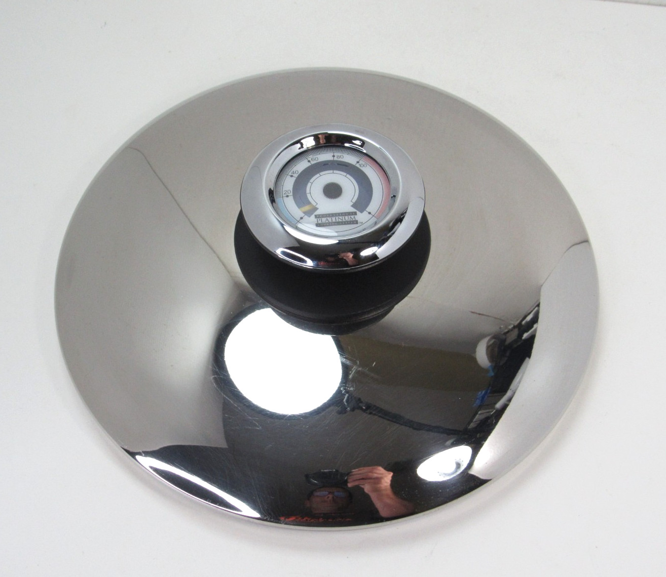 Platinum Professional Cookware Large Skillet Sauté Pan Titanium T304S + Lid