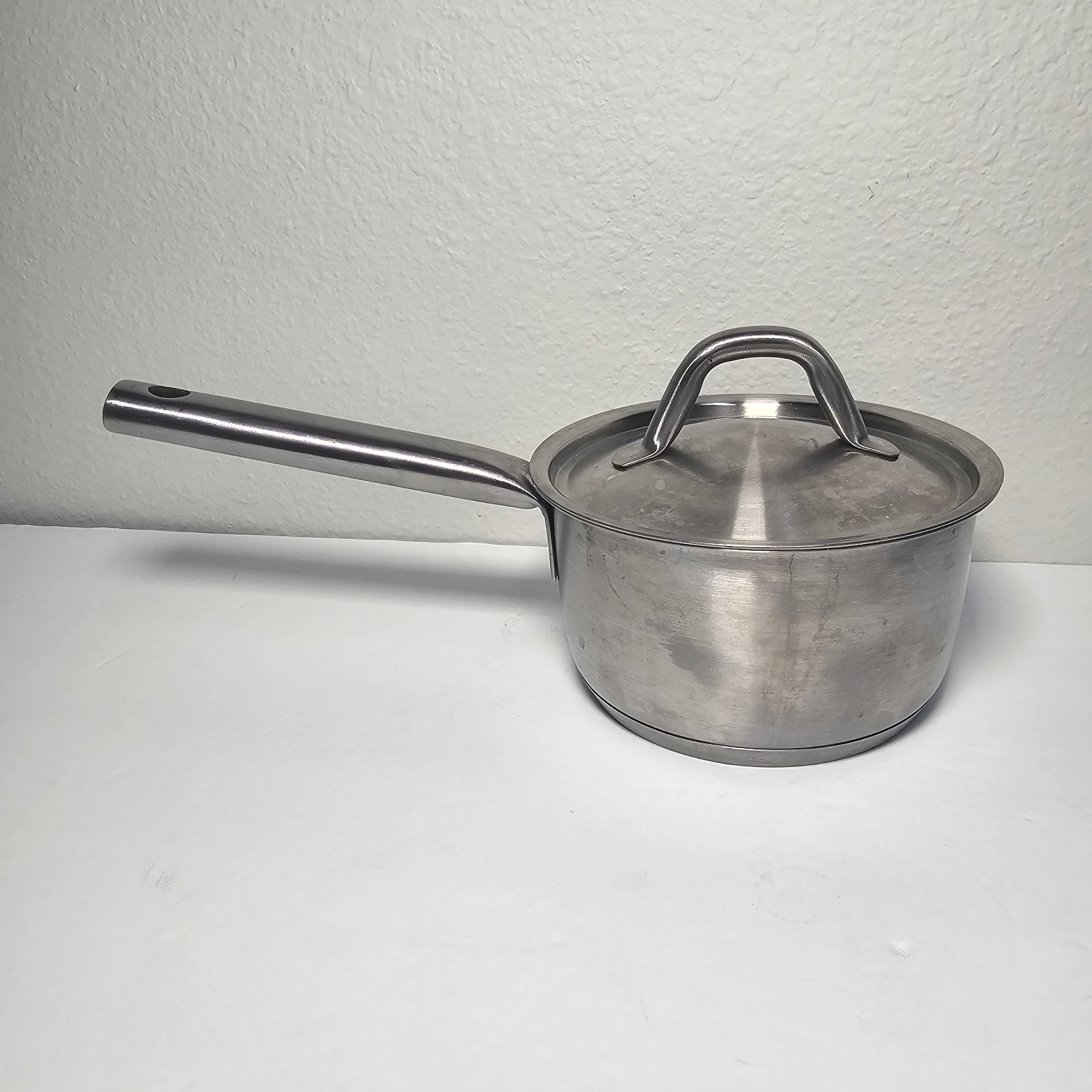 IKEA 365+ Stainless Steel 1 Quart Sauce Pan w/ Lid 1qt 4 Cups 1 Liter Induction