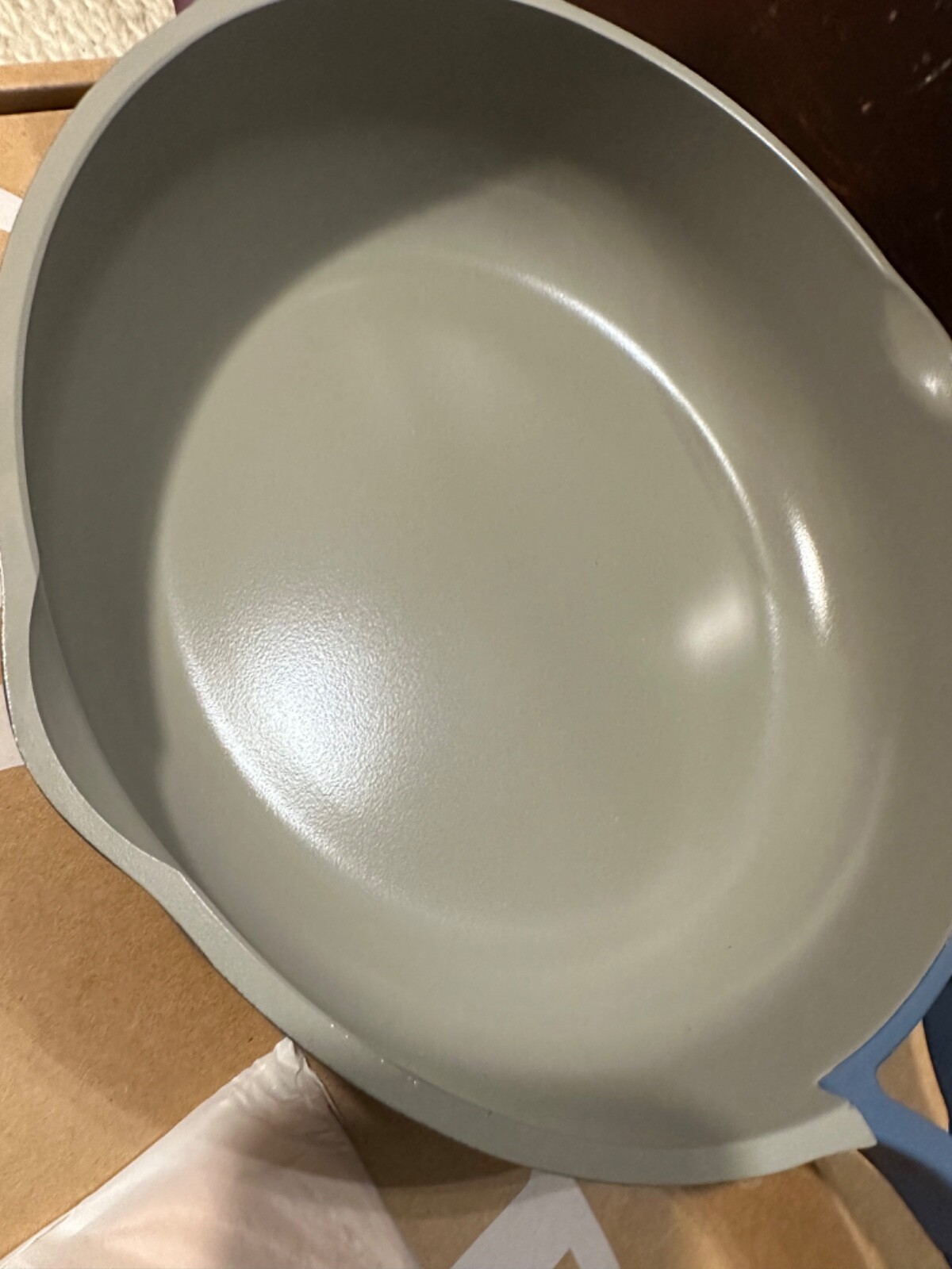 Our Place Always Pan 2.6 Qt 10.5” w/ Wooden Spoon + Steamer Basket -2.0 Sage