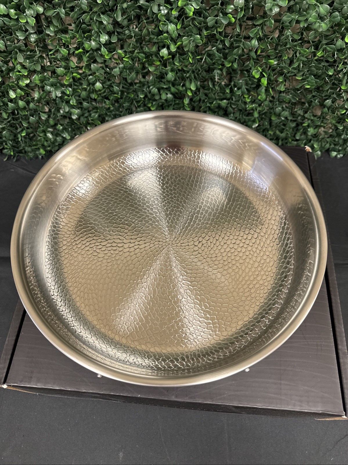Okura Cookware Hand Hammered Premium Titanium Pan With Two Handles