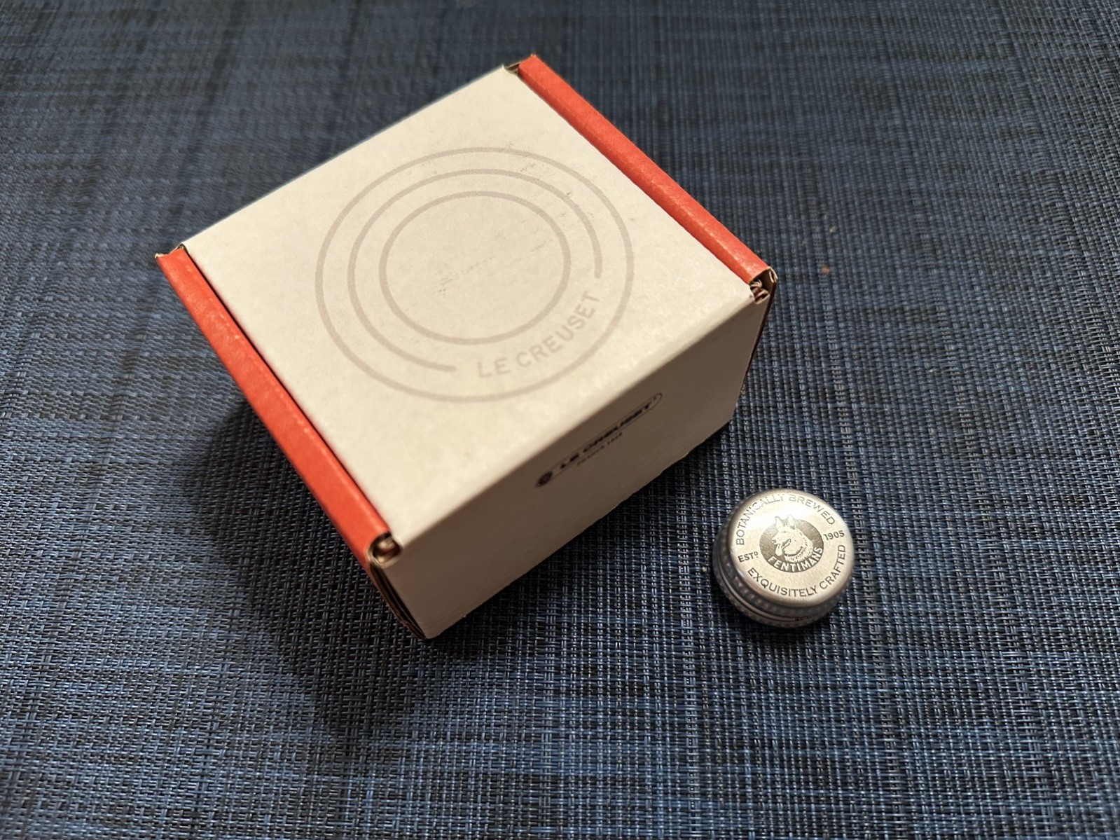 BNIB Le Creuset 100 Year Anniversary 55mm Brass Crucible Knob Gift Box