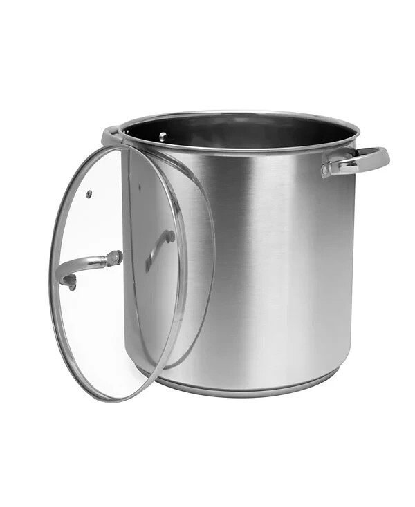 Sedona Kitchen 10-Qt. Stainless Steel Stockpot Stainless Steel
