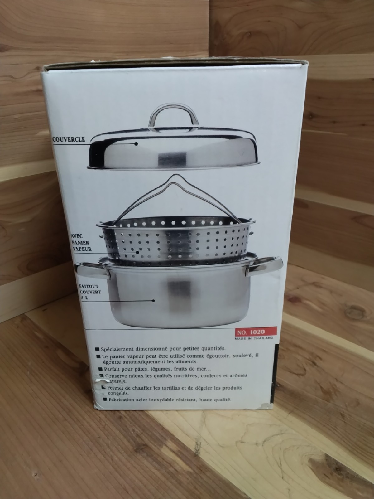 3 Piece Stainless Steel Steamer Set Pot Basket Lid Stovetop Electric Or Gas…