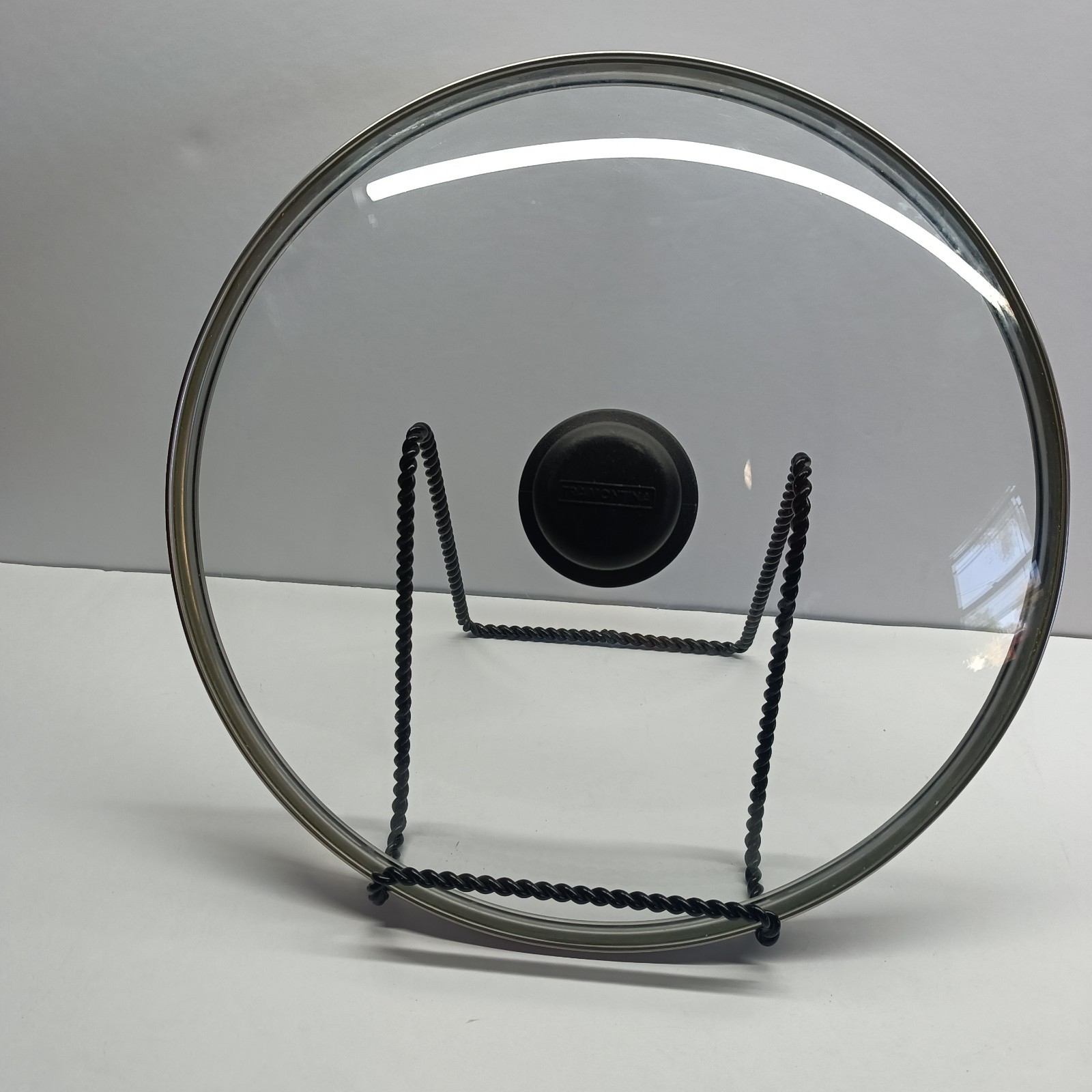 Tramontina 12″ Large Pot Replacement Lid Only Glass Stainless 11 5/8″ – 12 1/8″