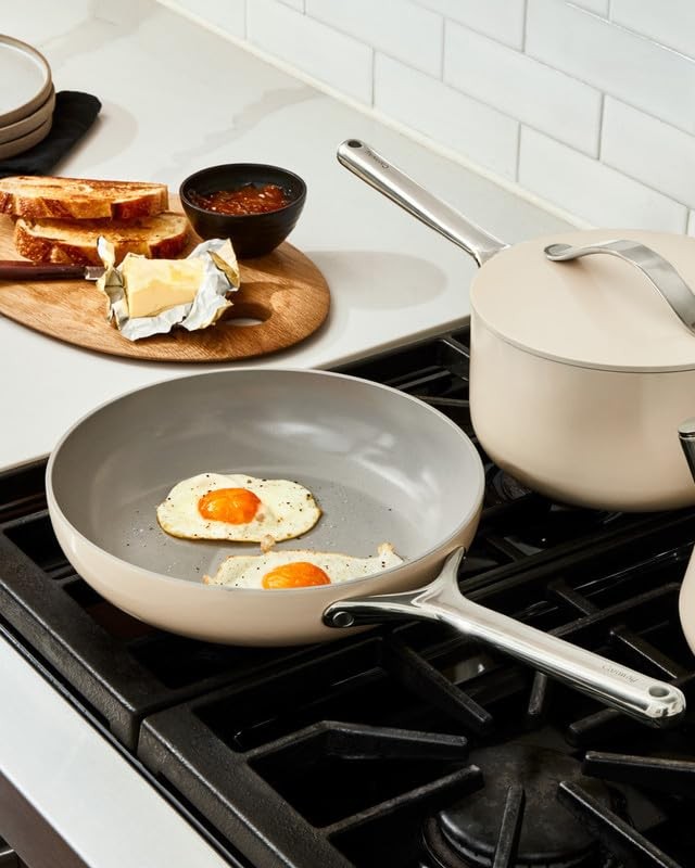 Nonstick Ceramic Mini Fry Pan (1.05 qt, 8) – Non Toxic, PTFE & PFOA Free – Oven