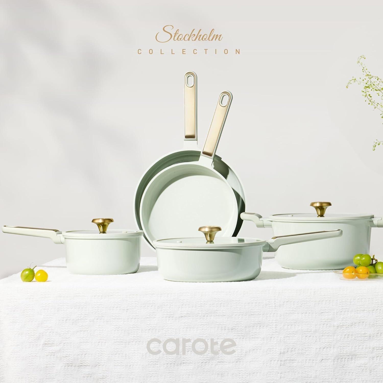Versatile 14-Piece Non-Toxic Camping Cookware Set – Dishwasher Safe & Stylish