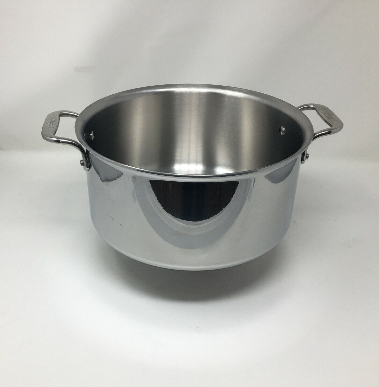 All-Clad 4408 SS Tri-Ply 8-qt Stock Pot NO LID (DEMO)