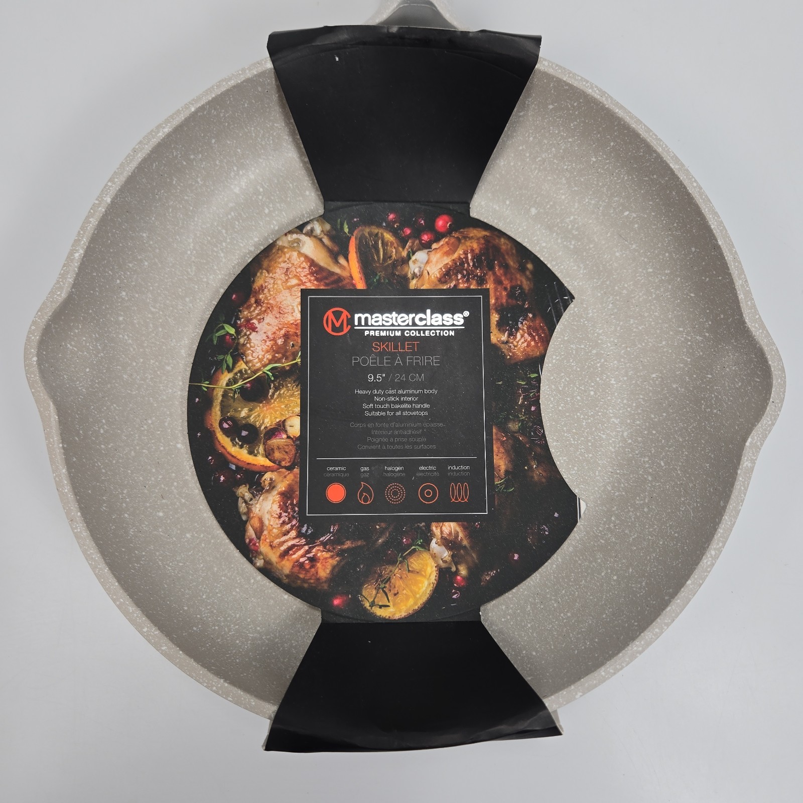 Masterclass Frying Pan 9.5 Inch Nonstick Skillet Premium Cookware Collection