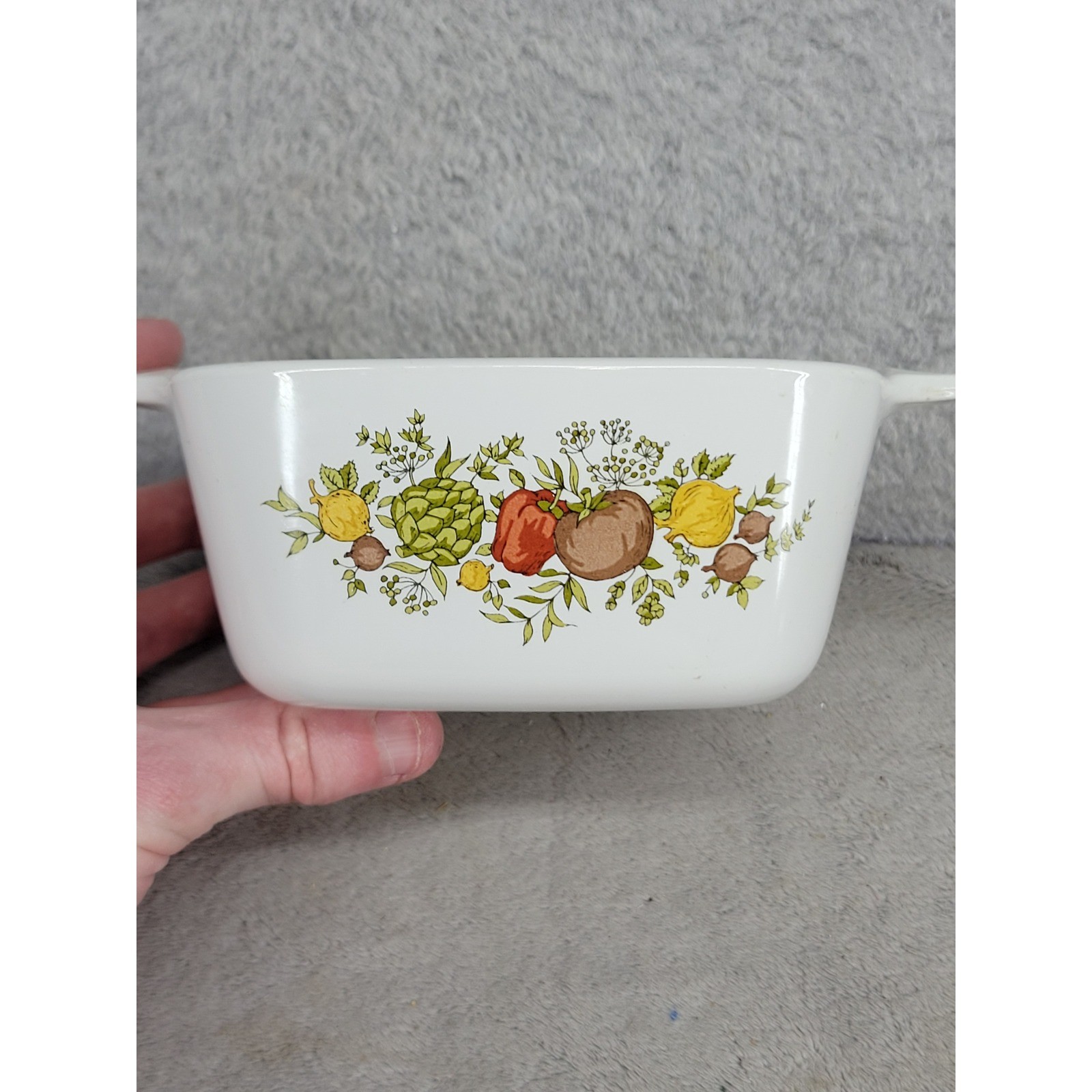 Vintage Corning Ware Spice O Life 2 3/4 Cup P-43-B Casserole Dish Petite Pan