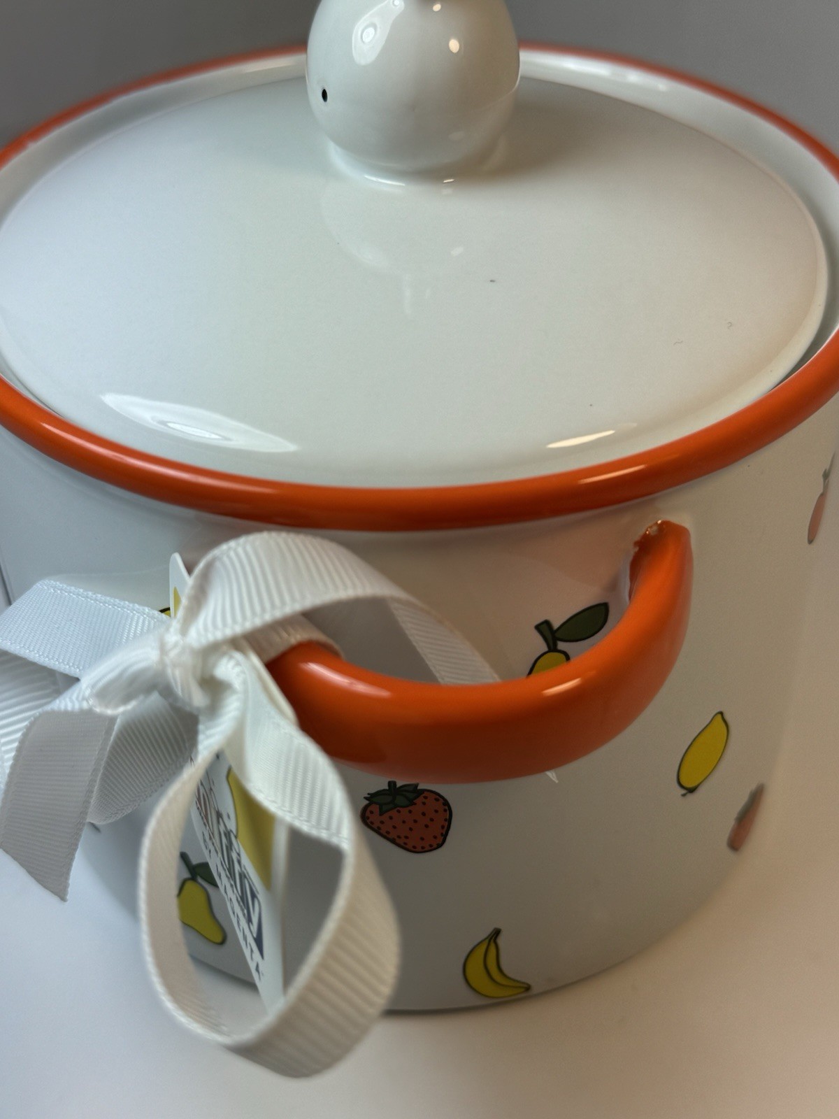 NWT Miffy Magenta Dick Bruna Ceramic Baking Dish Bunny w Lid 4.5 in diameter