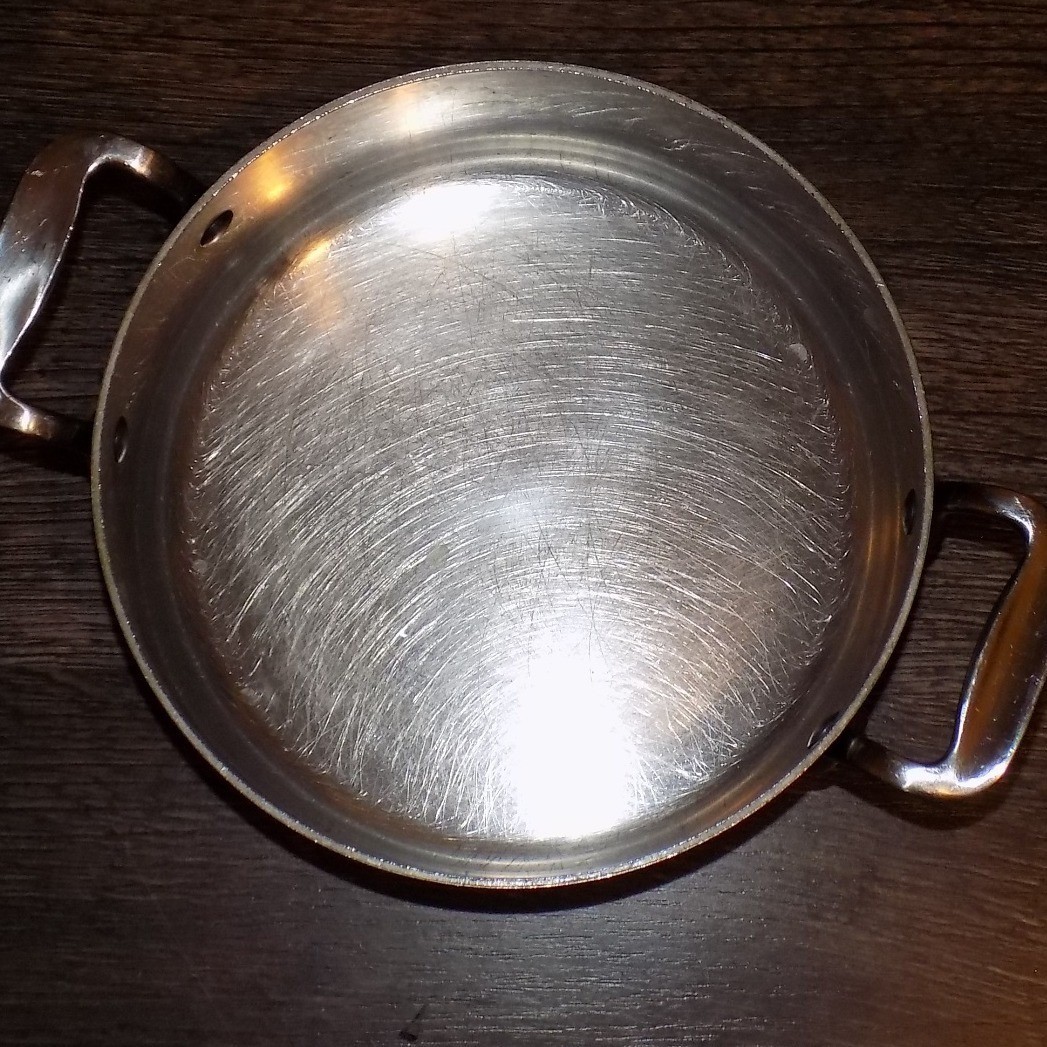 All-Clad Stainless Steel Petite Braiser Sauce Pan with Lid Silver Good Condition