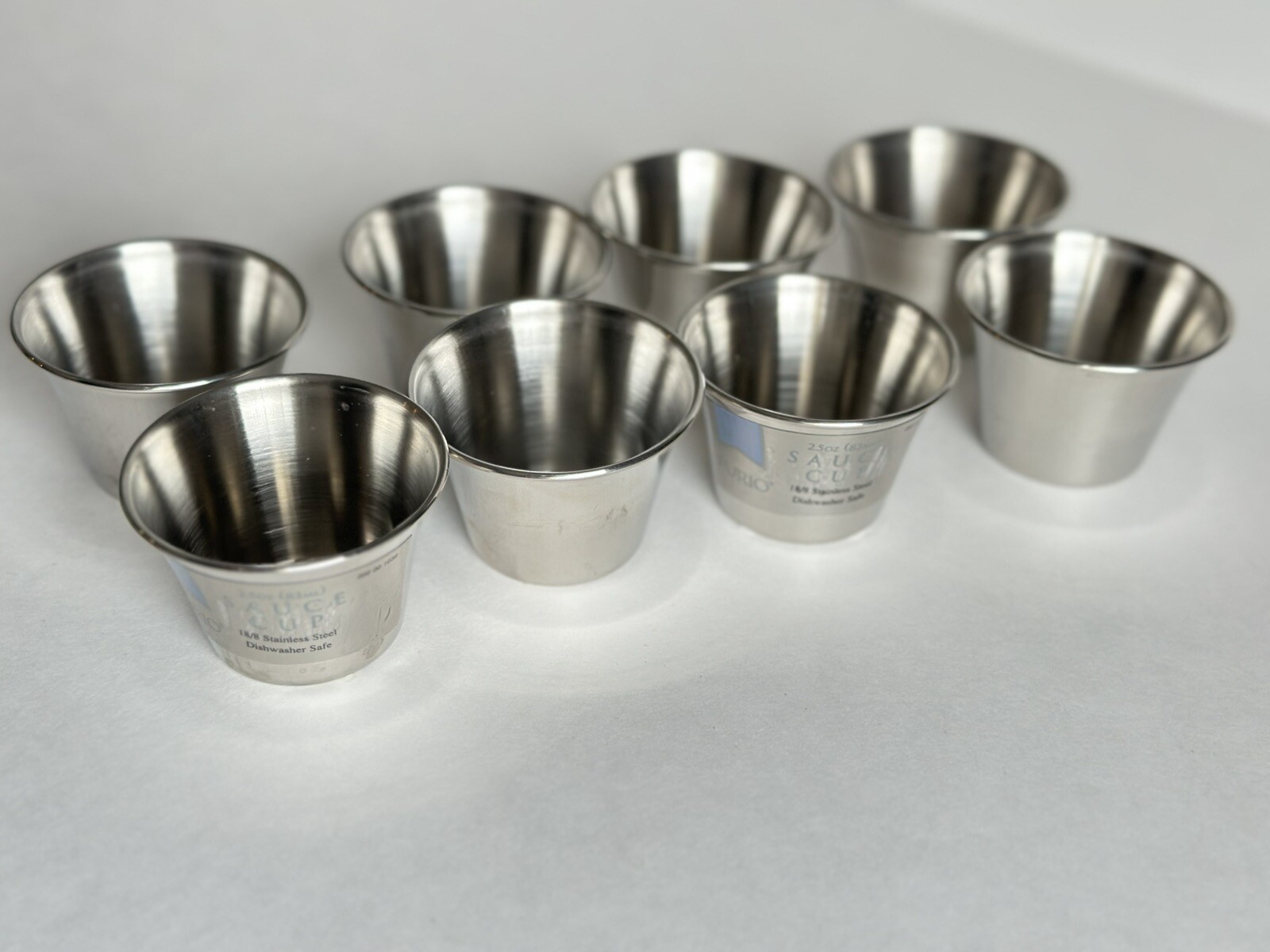 Furio Home Sauce Cup 18/8 Stainless Steel 2.5oz 8 Pieces #15
