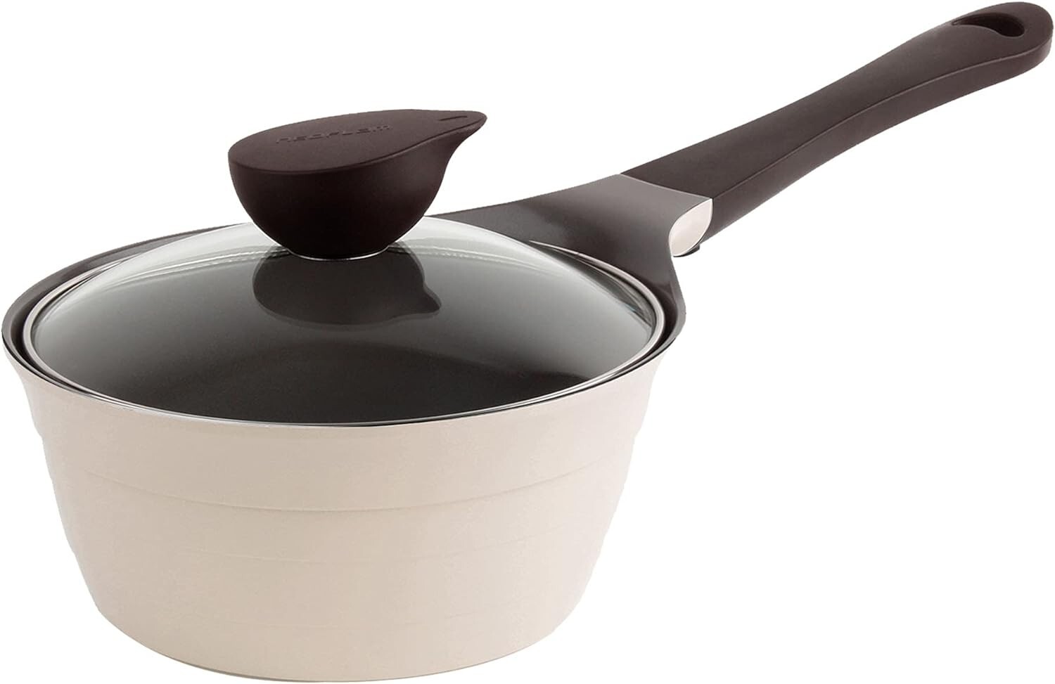 Neoflam Nonstick 1.9qt Saucepan with Lid, Butter Milk Boiling Melting Saucepot