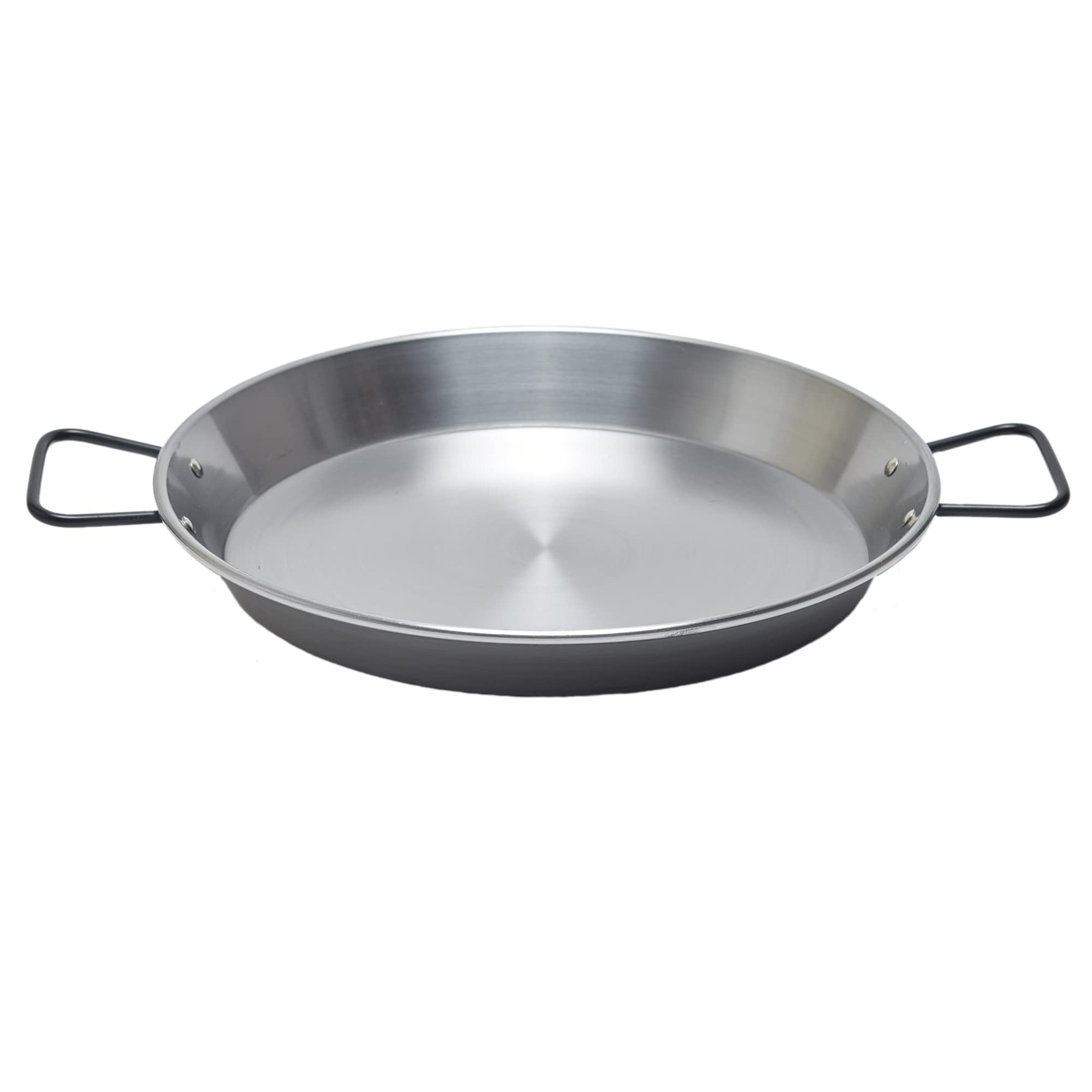 13 1/2 Inch Pata Negra Restaurant Grade Paella Pan Carbon Steel Skillet 34cm