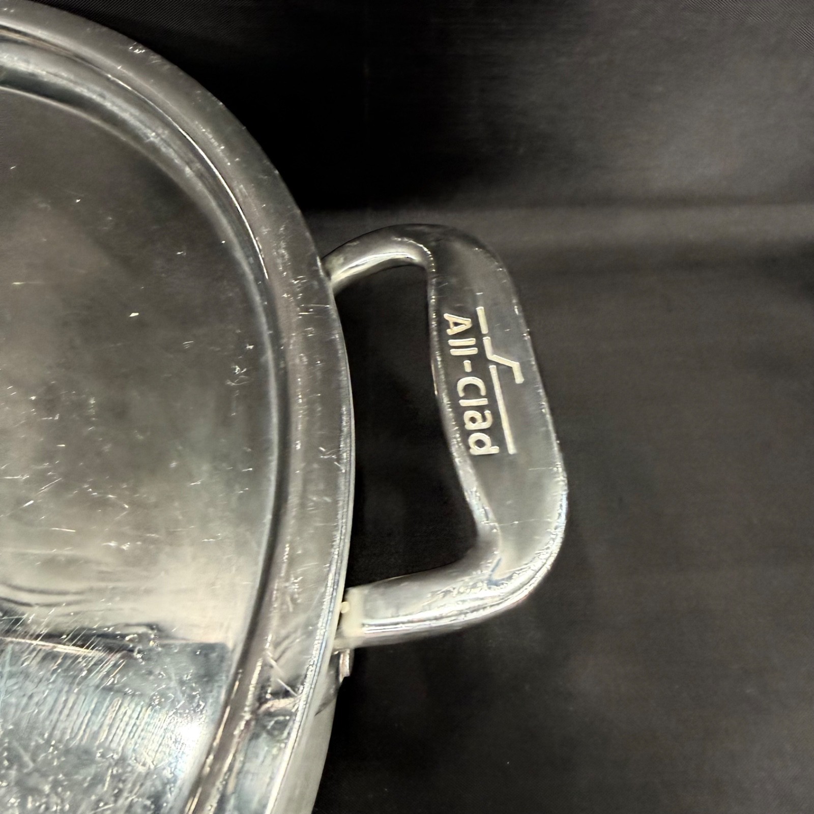 Vintage All Clad Master Chef2 Stockpot 6 Qt. Stainless Steel w/Lid – Made in USA