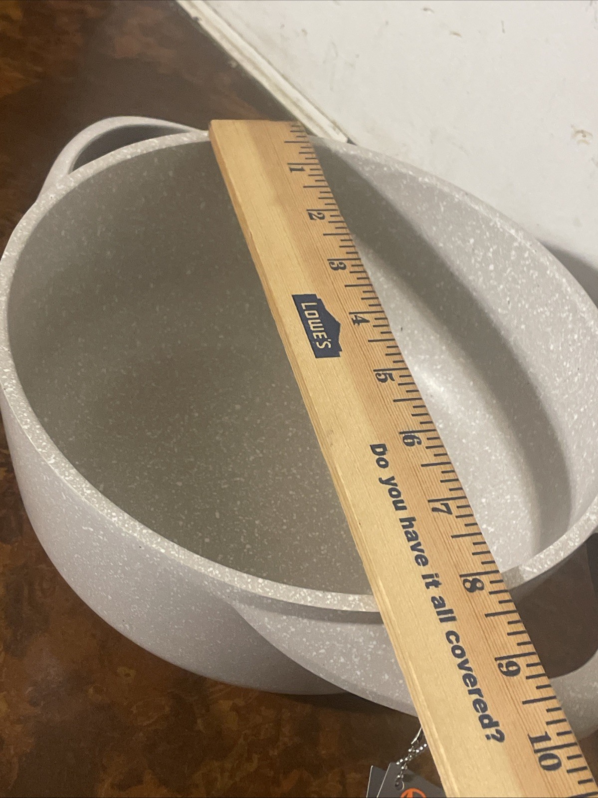 NEW! Masterclass IVORY Off-White Casserole 11″ & 8″ Pan Cookware w/ Lid 4 pc SET