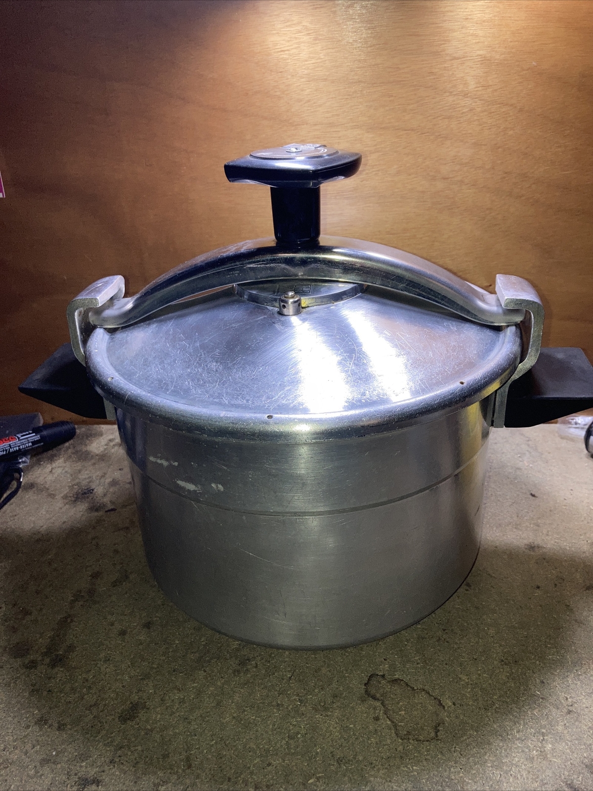 (D40) Antique Casserole Minute SEB 8 Liters Aluminum Vintage
