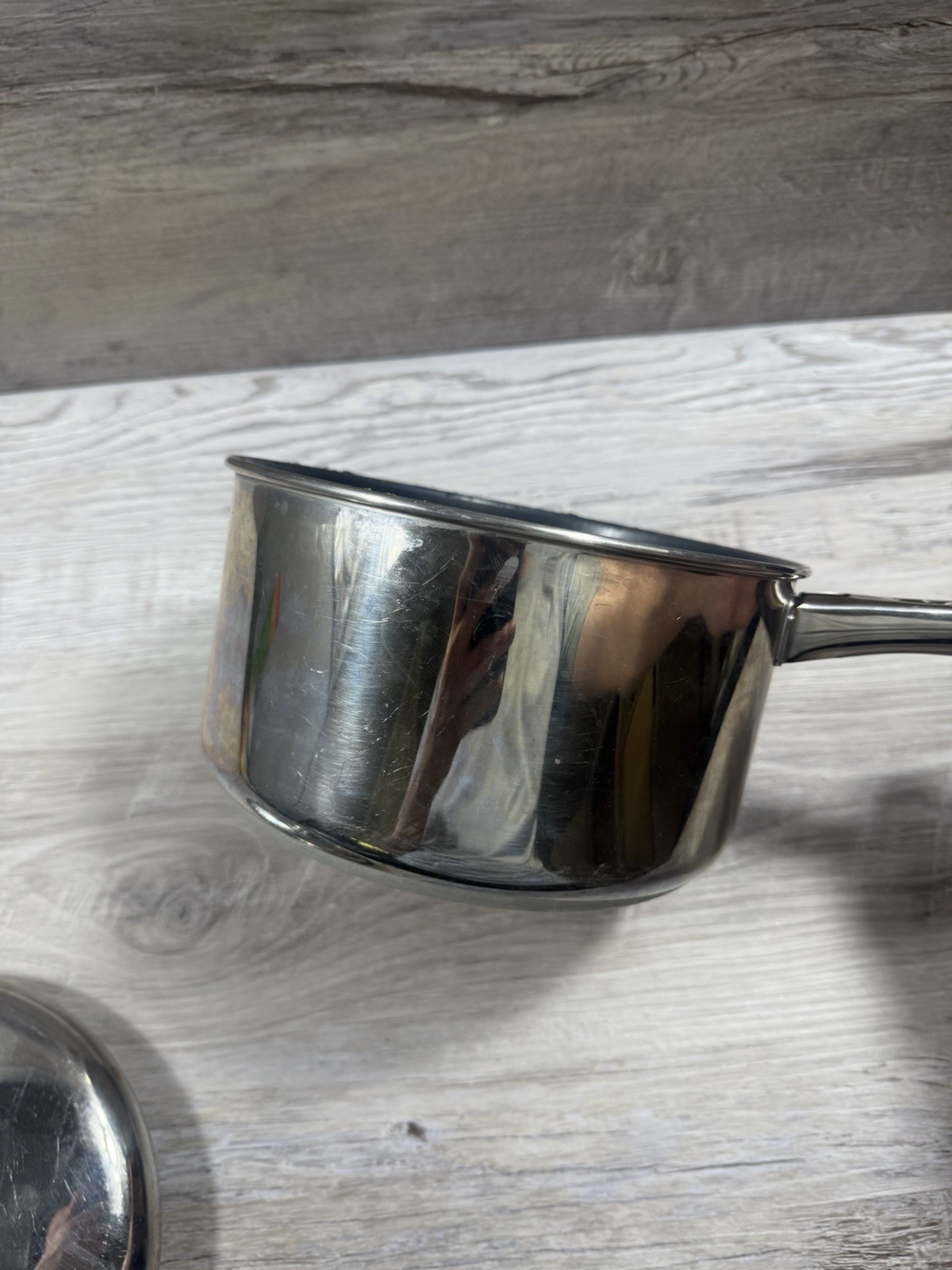 Faberware Stainless Steel Pot 7”x4.25” 2 Qt Faberware Millenium with Lid!