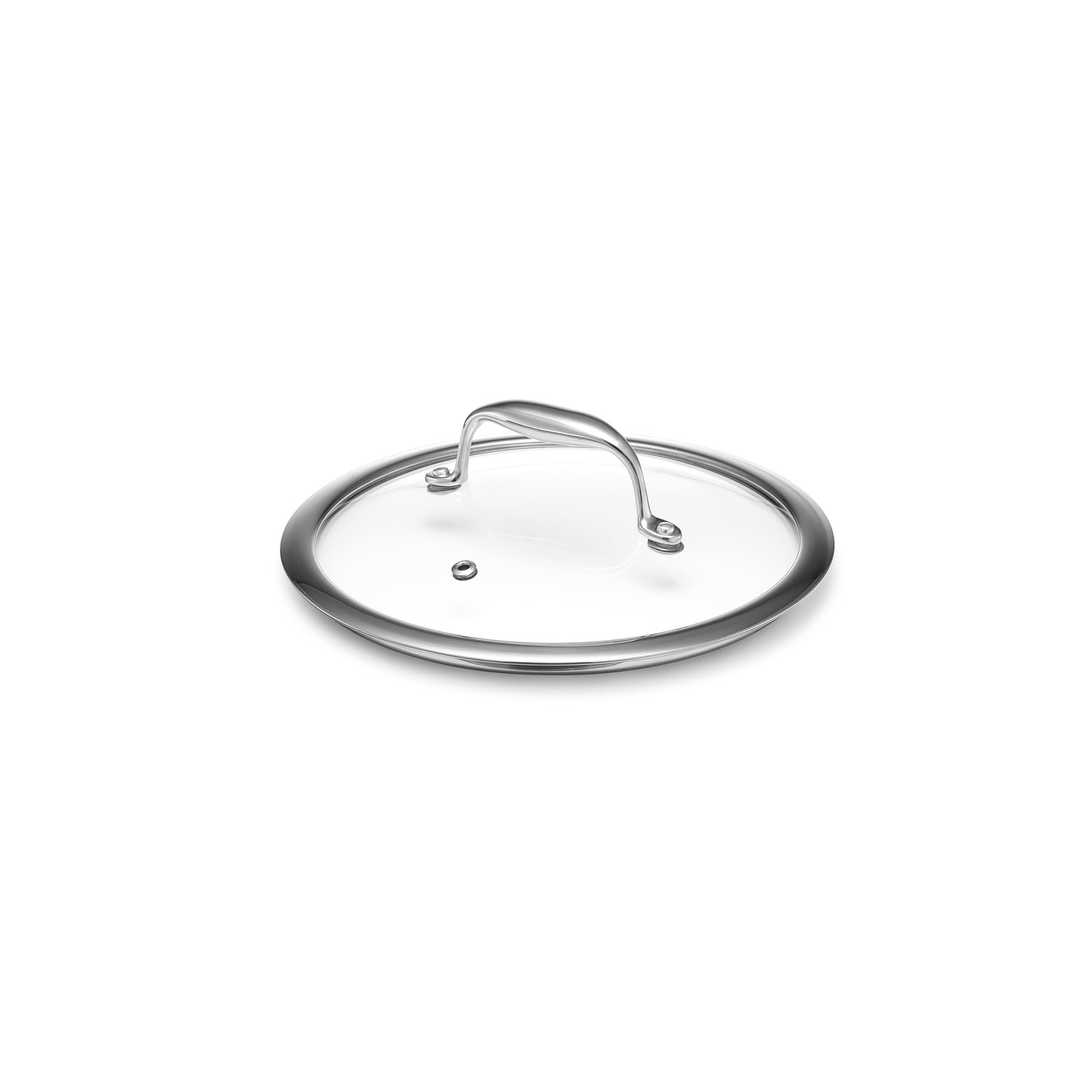Tempered Glass Lid 8-Inch Steam Vented Dishwasher Safe for HexClad Hybrid