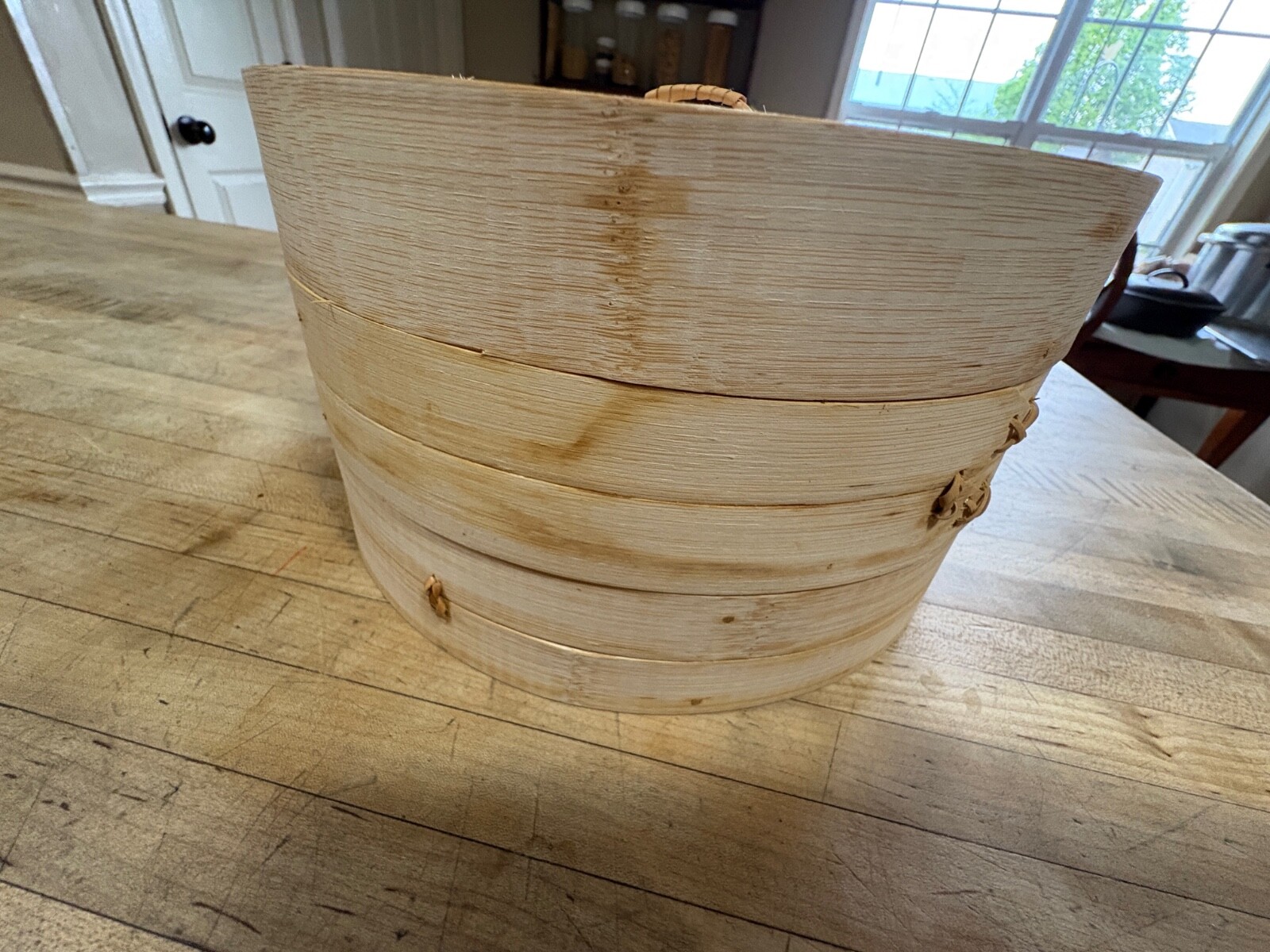 BAMBOO STEAMER BASKET 2 Tier 10-Inch KITCHENCRUST
