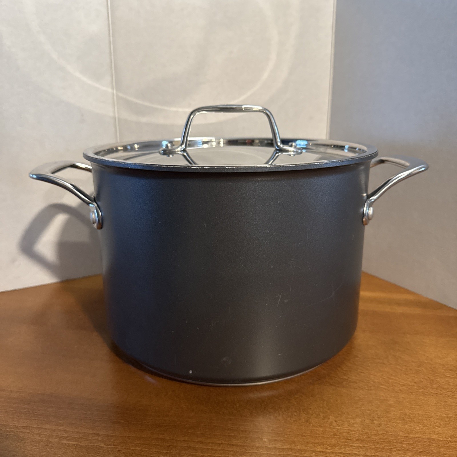 Breville 8 qt Quart Thermal Pro Hard-Anodized Stock Pot & Stainless Lid
