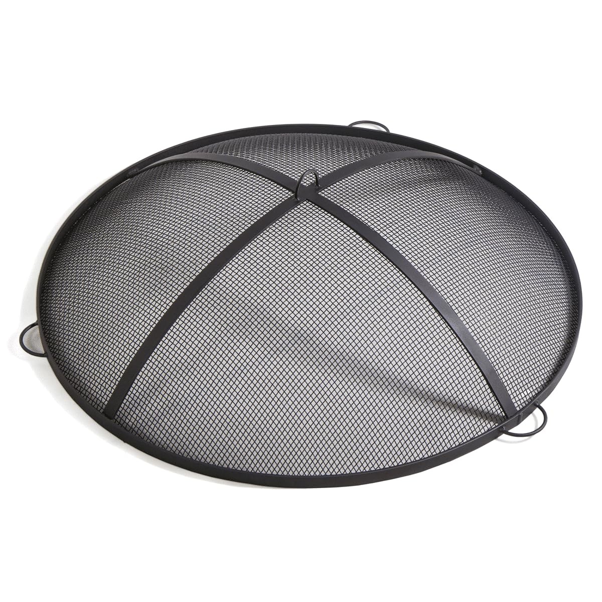 Large Steel Spark Screen – 24″x24″, 8 lbs, Alloy Steel, Fireplace Guard
