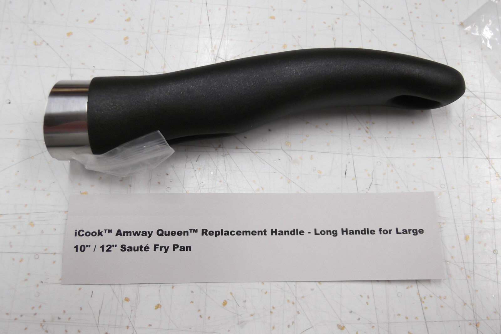 Genuine Amway Queen ICook Replacement Long Handle For 10″ 12″ Fry / Sauté Pan