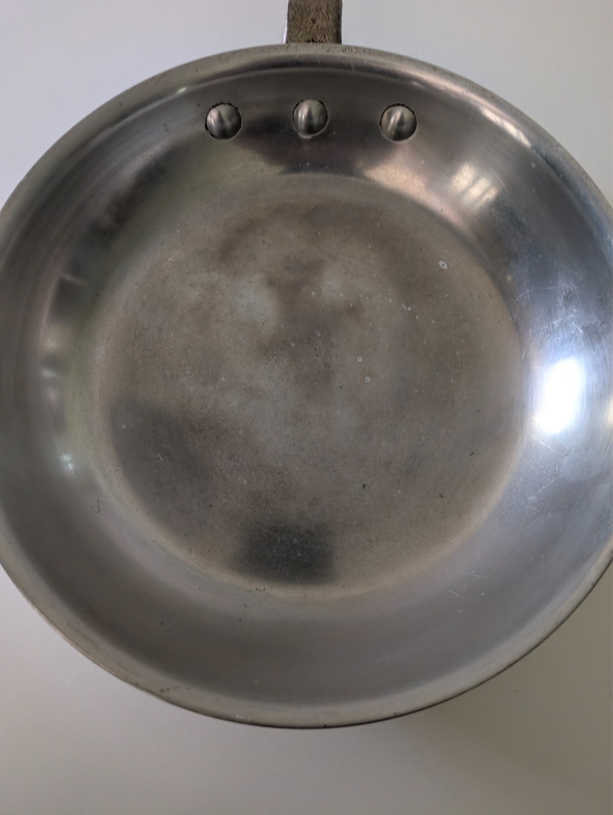 Vintage Dura-Ware Commercial Aluminum Fry Pan Skillet Lot 912 911 Heavy Duty NSF