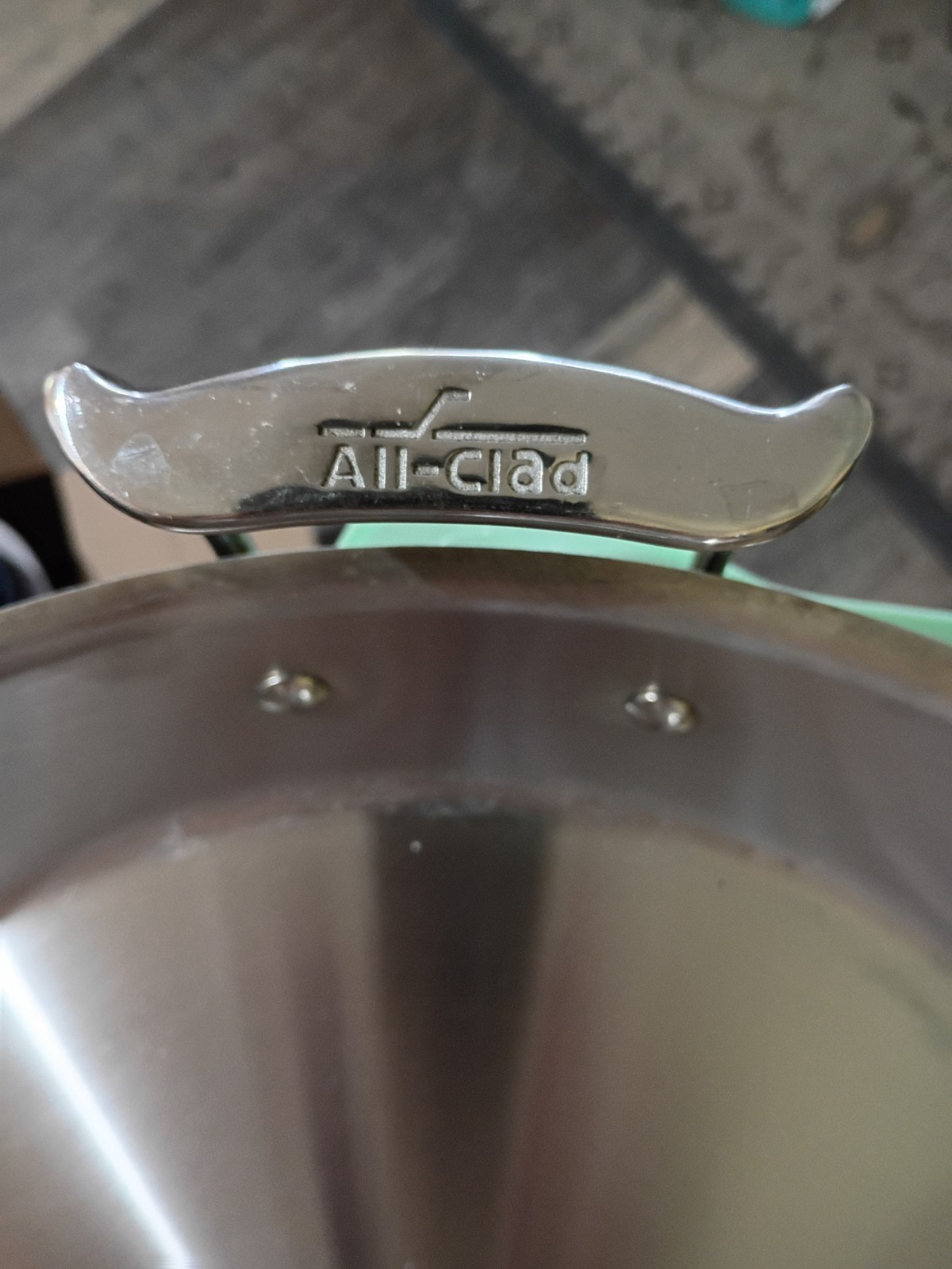 All-Clad Metalcrafters 16″ Stainless Steel Paella Pan Braiser Dual Handle USA