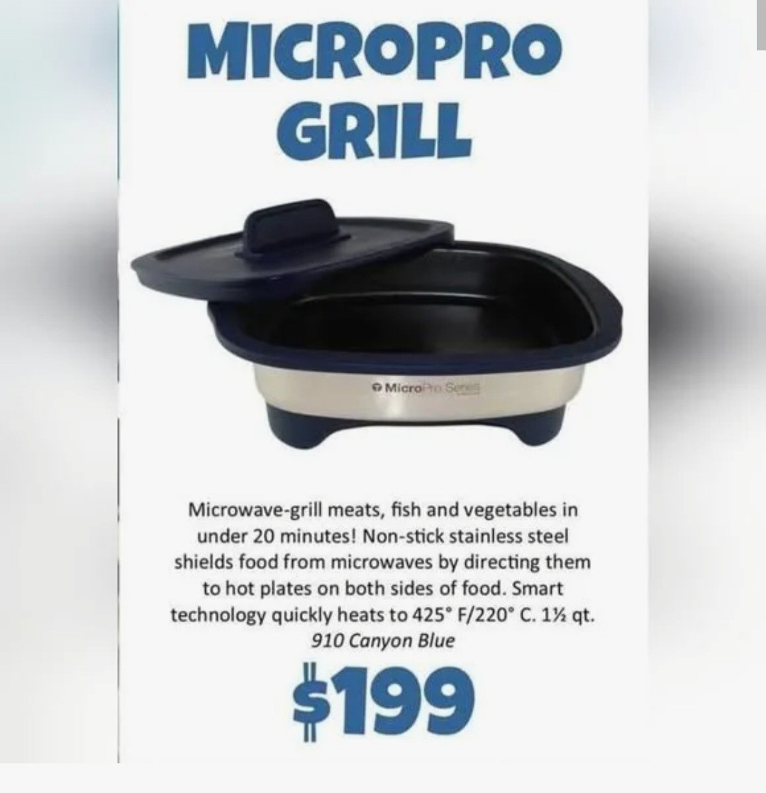Tupperware Micropro Series Grill Set PLUS Pro Ring Microwavable BRAND NEW In BOX