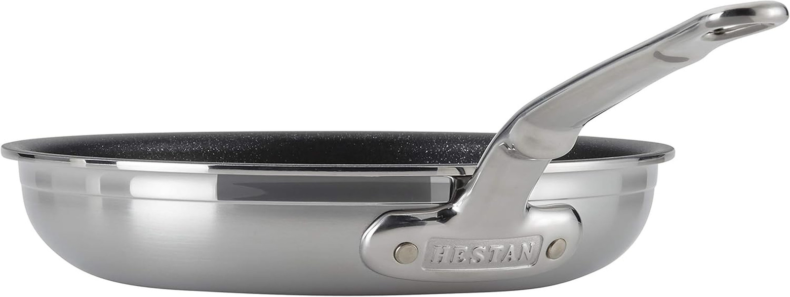 Probond 8.5-Inch Stainless Steel Frying Pan – Induction Ready Cookware