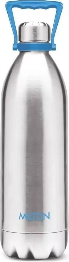 Milton Thermosteel Duo DLX 2000, Double Walled Vacuum Insulated Flask 2000 ml |