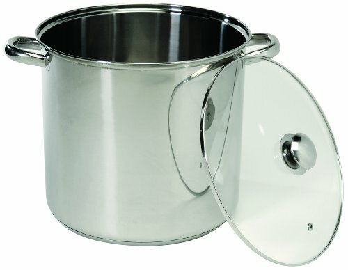 Brand New ExcelSteel Kitchen Stockpot w/ Encapsulated Base, 12 quarts, Silver