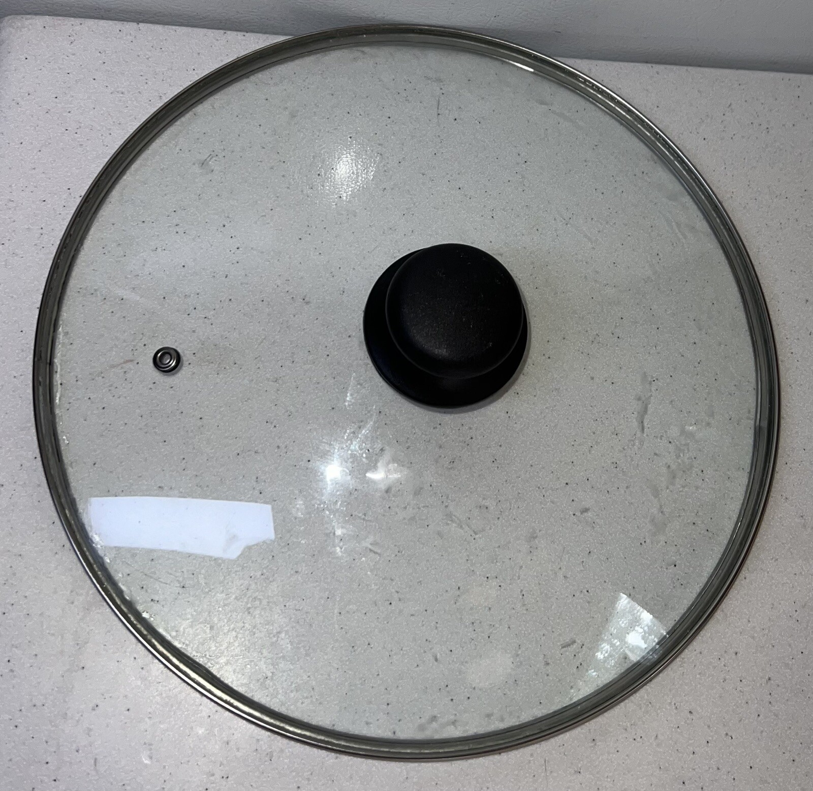 12″ Tempered Glass Lid Pan Replacement Cover Stainless Steel Silver MOPITA ML02A