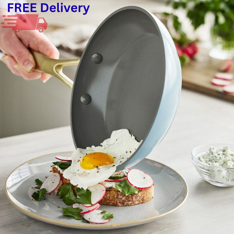 GreenPan Jewel Pro 11 Pc Ceramic Nonstick Cookware Set Pots Pans Induction New