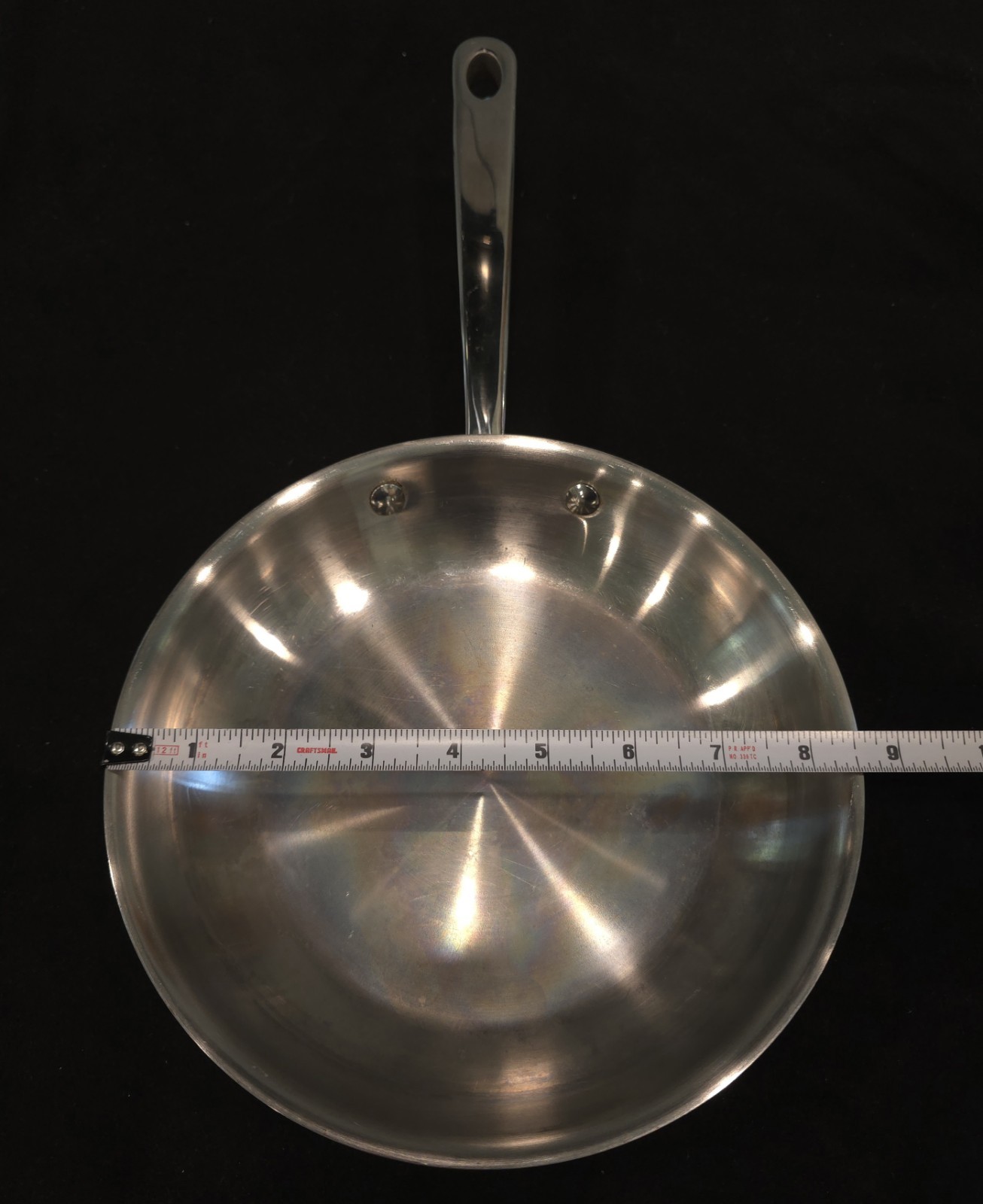 Martha Stewart Professional Series 18/10 Stainless Steel Heavy Duty 10″ & 8″ EUC