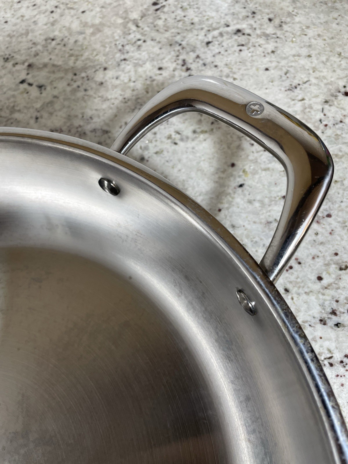 Swiss Diamond Stainless Premium Steel Chef’s Fry Pan With Lid 13 inches