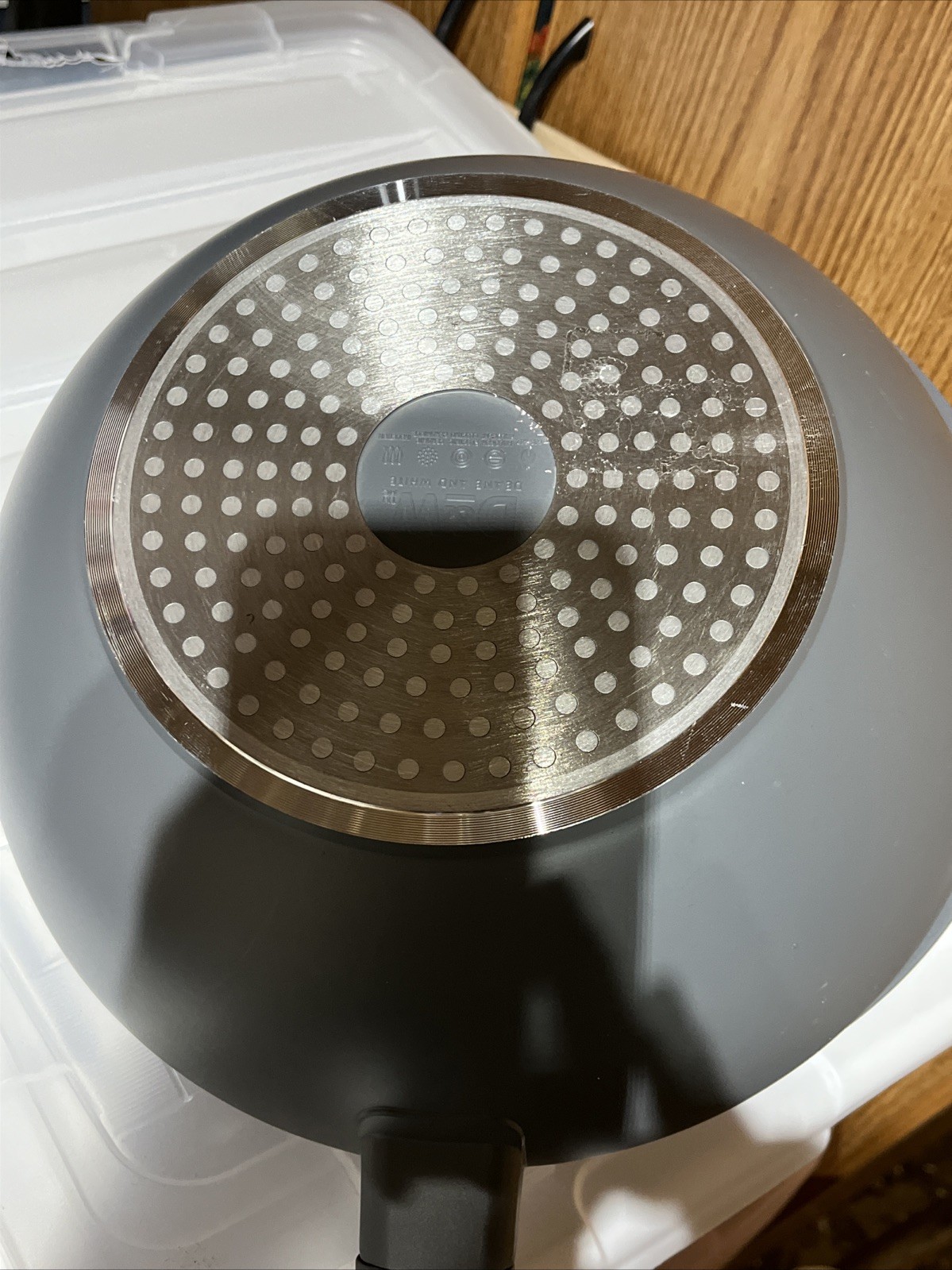 Deane & White D&W Premium Quality DieCast Aluminum 12″ Wok With Lid Cookware New