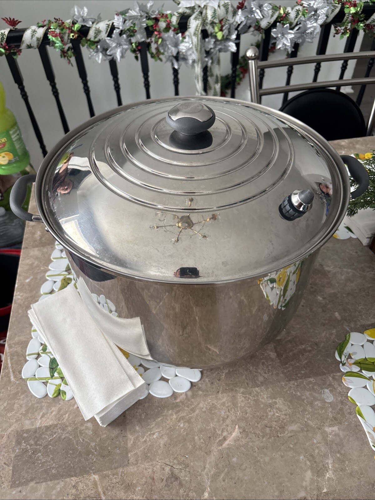 ROYAL PRESTIGE 9-PLY THERMAL DELUXE 30 QT/38 CM STOCKPOT W/COVER