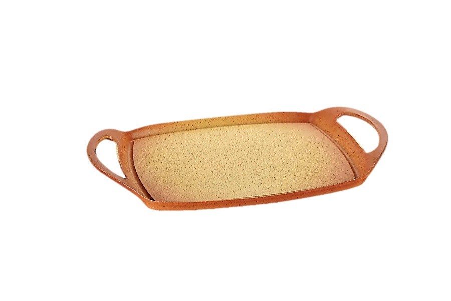 Terracotta 10 Pcs Cooking Set With Griddle/Batería Terracotta 10 Pzs con Comal