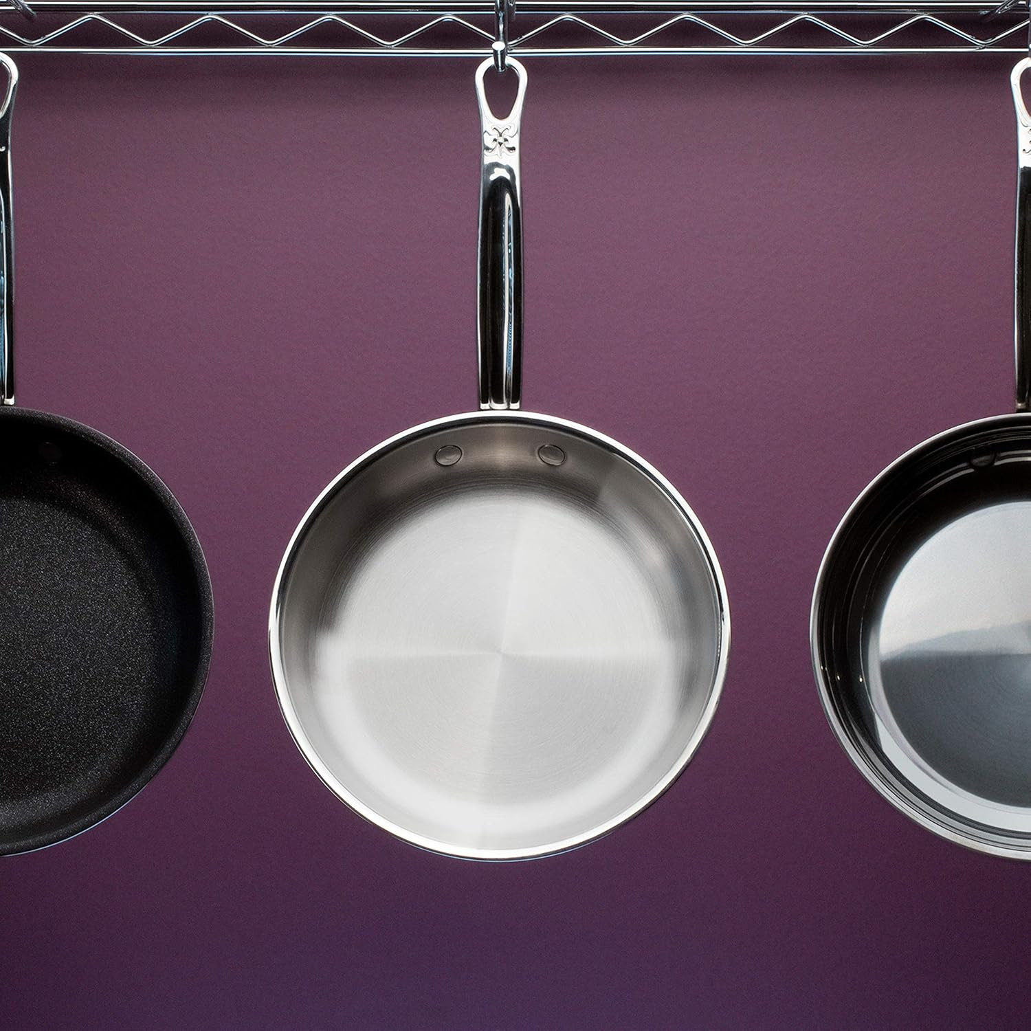 Probond 8.5-Inch Stainless Steel Frying Pan – Induction Ready Cookware