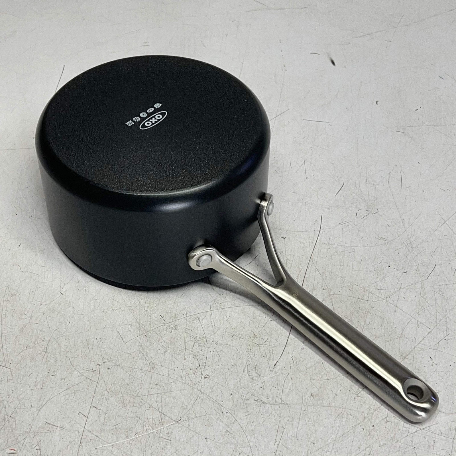 OXO (4 PIECE) Professional Ceramic Non-stick Sauce Pan Set 2.3qt – 1.7qt Black