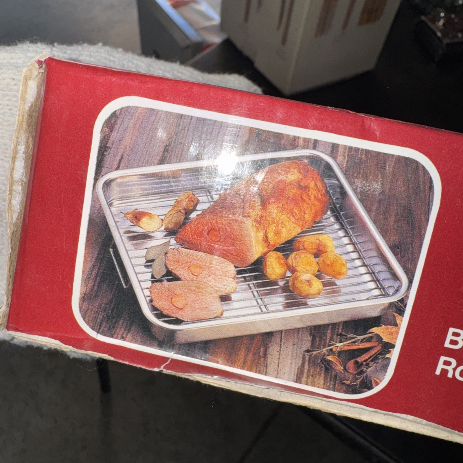 Tramontina 16.5” x 14” Rectangular Roasting Baking Pan Grill Stainless Steel New