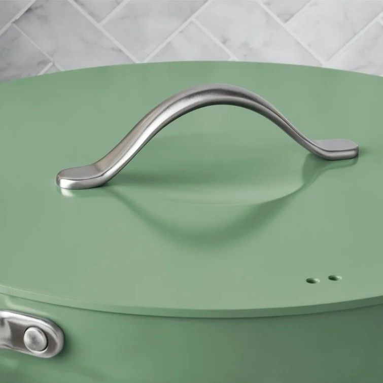 5.5-Quart Modern Ceramic Jumbo Cooker Nonstick All Cooktops Durable