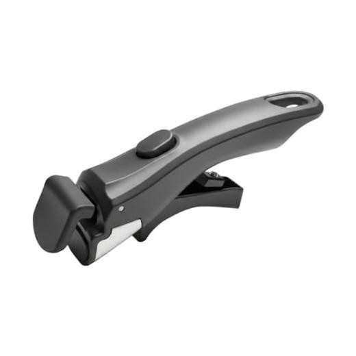 Universal Removable Pan Handle, Black | Heavy-Duty Detachable, Anti-Scald