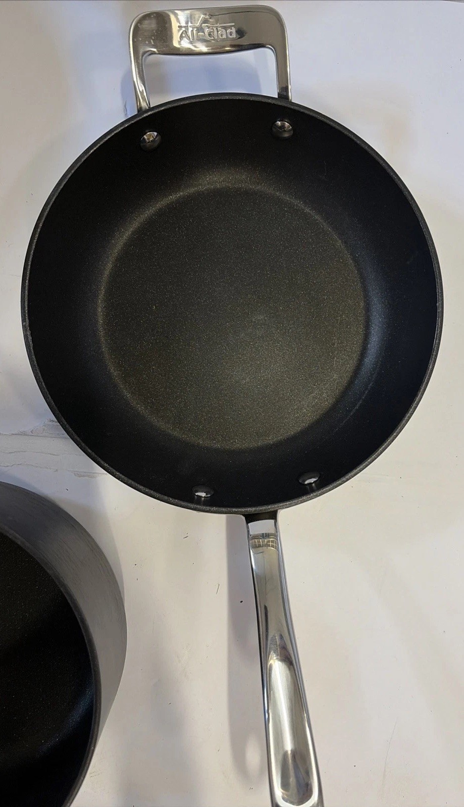 All-Clad Essentials Hard Anodized Nonstick Cookware Set 10 Piece Oven Safe 350F