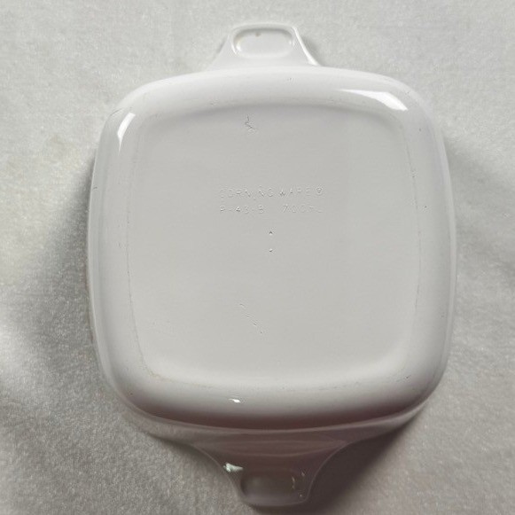 Corning Ware Spice O Life Le Persil 700ml Square Casserole Dish P-43-B Vintage