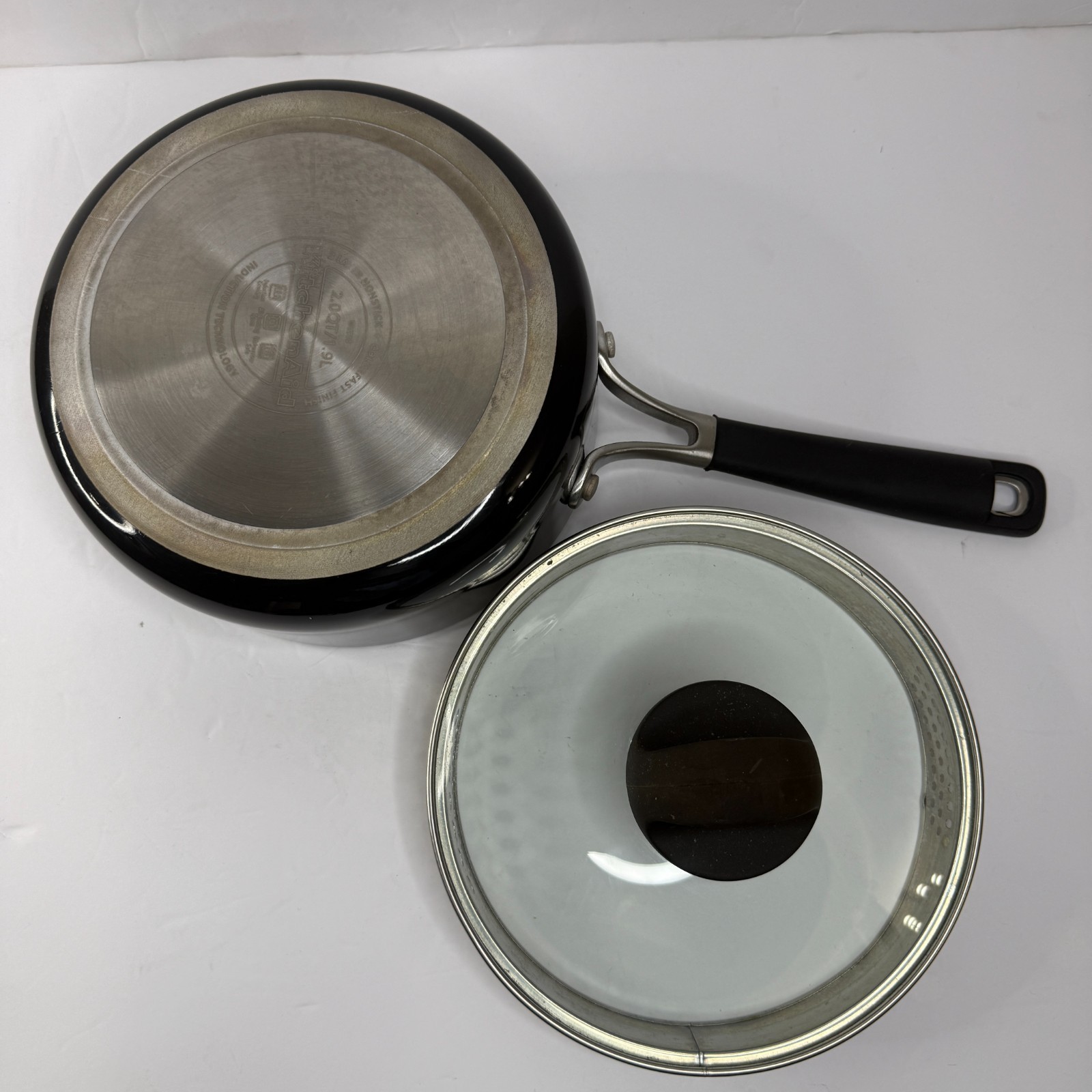 KitchenAid 2 Qt. 1.9 L Covered Pot 3 Layer Nonstick Dishwasher Safe Induction